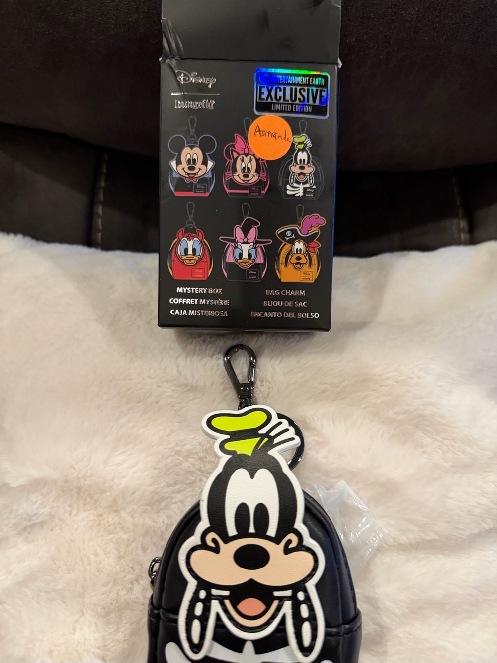 Loungefly Goofy Halloween Bag Charm